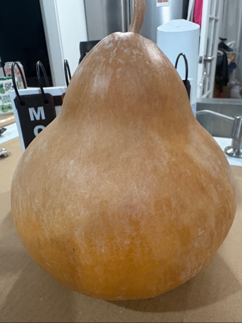 Source Unknown Rustic Tan-Brown Gourd Sculpture - Picture 3 of 5